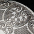 British Vintage Silver Plated Table Mat Set of 4 Paper Boxed